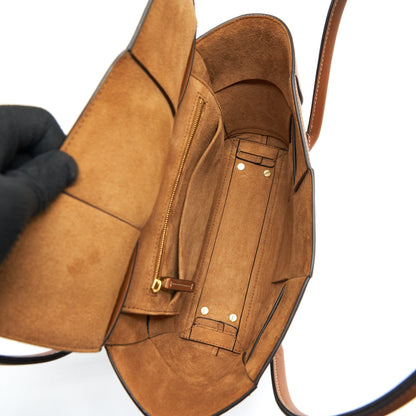 Bottega Veneta Arco Purse Calfskin Wood