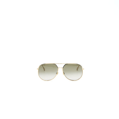 Dior Sunglasses Brown Light Gold Tone