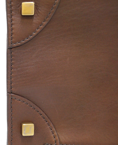 CELINE Phoebe Philo Tricolor Mini Luggage Tote Bag