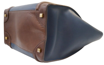CELINE Phoebe Philo Tricolor Mini Luggage Tote Bag