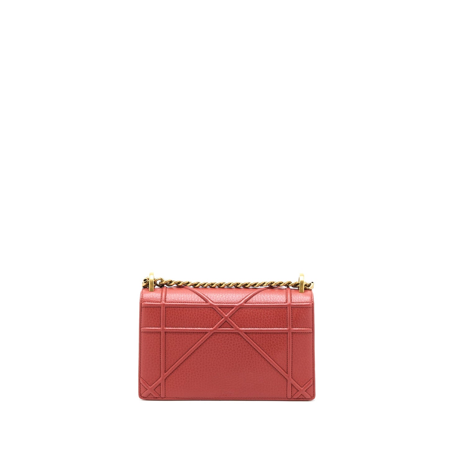 Dior Small Diorama Calfskin Red Brushed