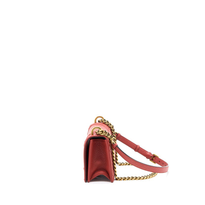 Dior Small Diorama Calfskin Red Brushed