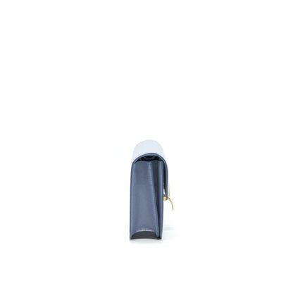 CELINE CLASSIC Purse CALFSKIN LIEGE ARCTIC