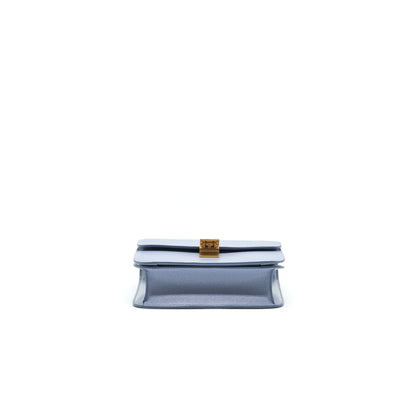 CELINE CLASSIC Purse CALFSKIN LIEGE ARCTIC