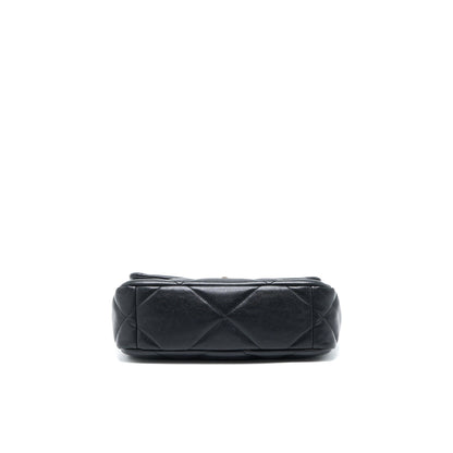 Chanel Small 19 Bag Lambskin Black Multicolour Hardware
