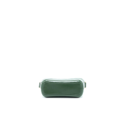 Chanel Small Gabrielle Hobo Bag Aged Calfskin Green Multicolour with Multicolour Hardware
