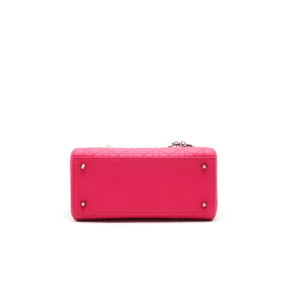 Christian Dior LADY DIOR HOT PINK IN METALLIC PINK HARDWARE