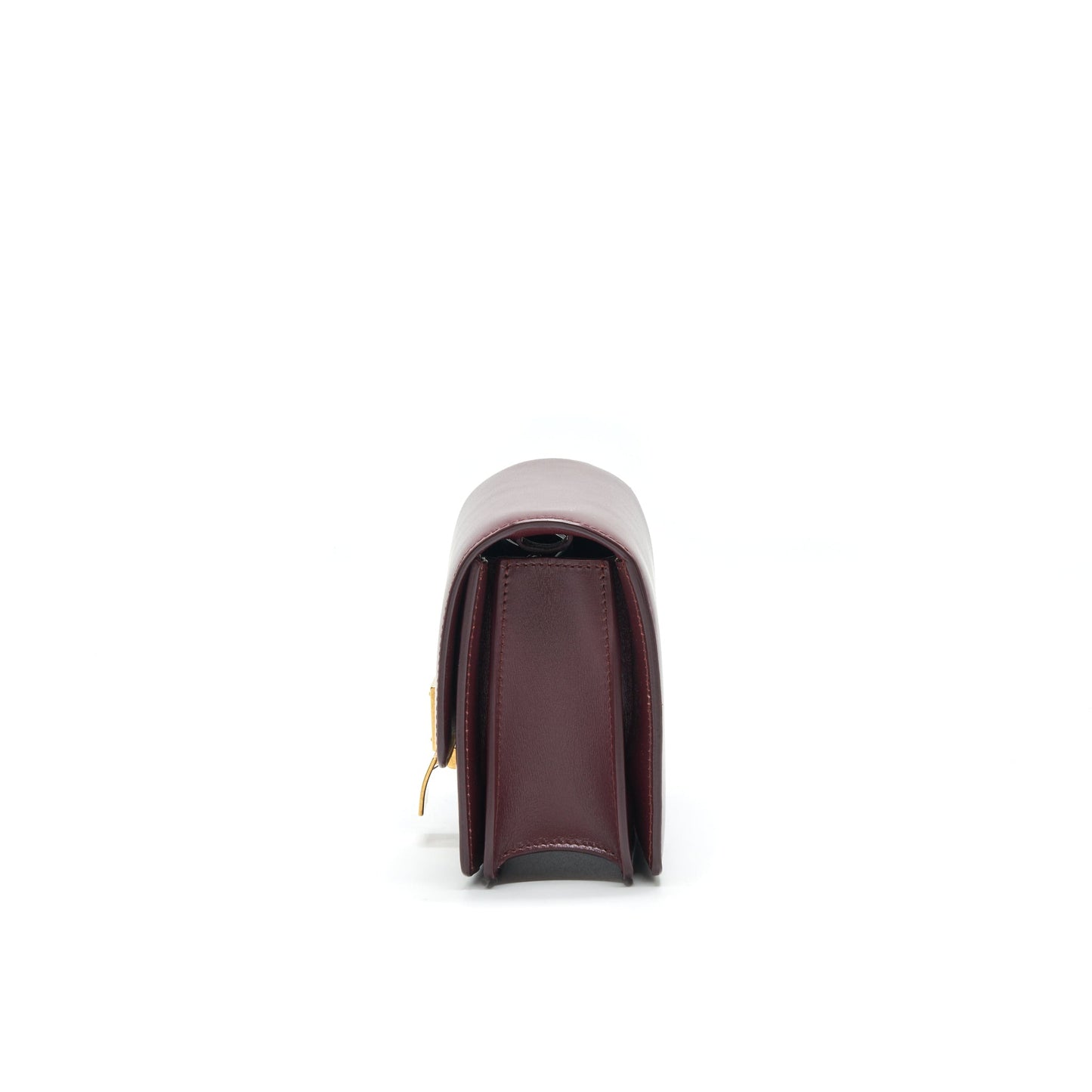 CELINE SMALL CLASSIC Purse CALFSKIN BURGUNDY