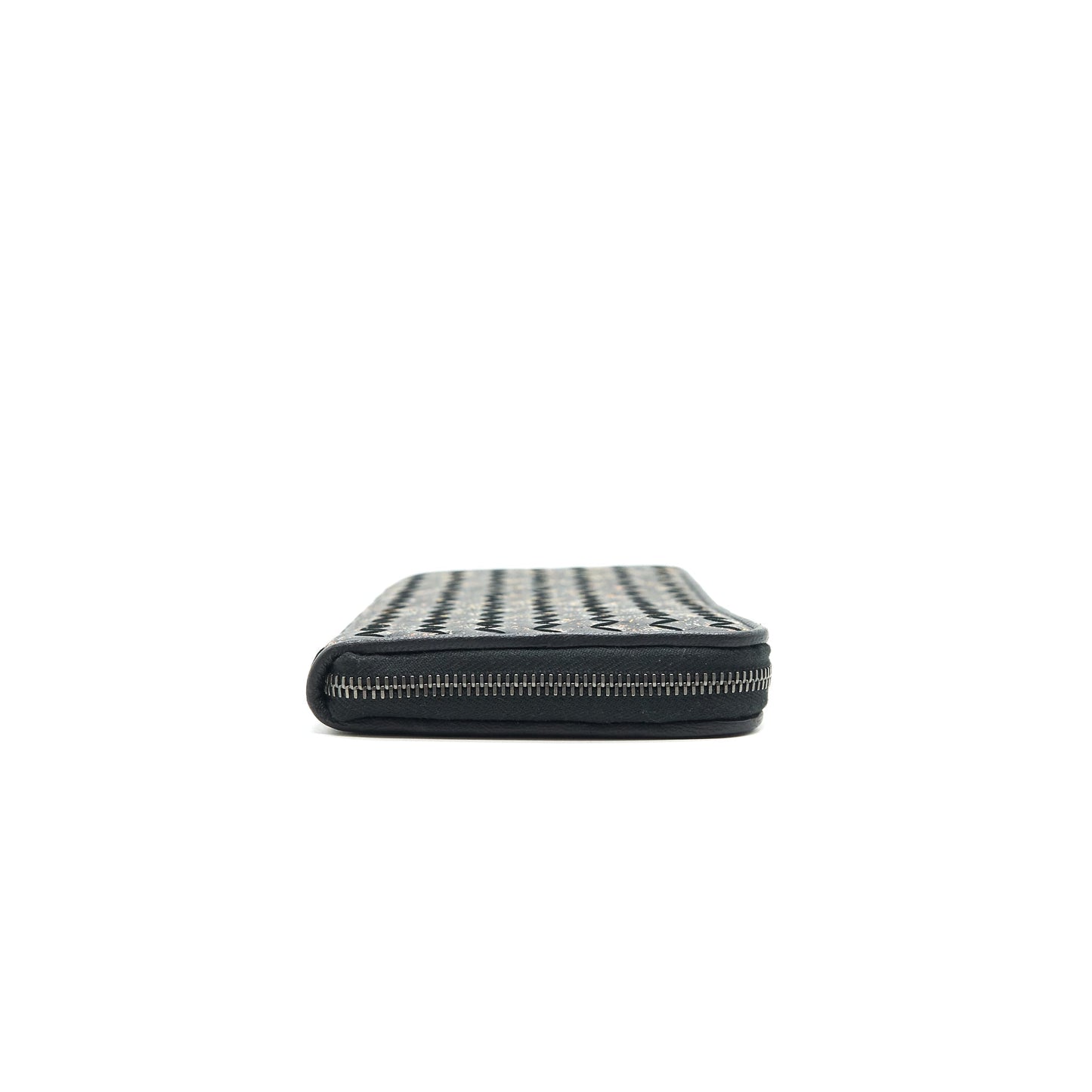 BOTTEGA VENETA -AROUND WALLET BLACK