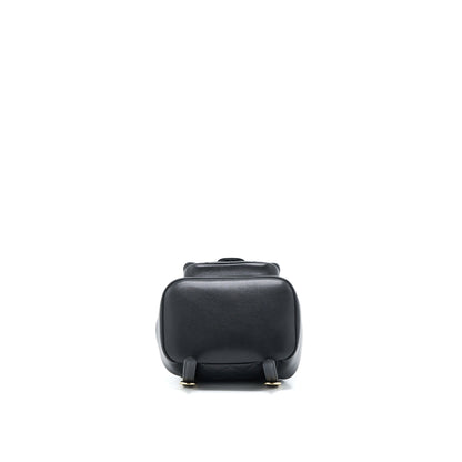 Chanel 23C Duma Mini Backpack Calfskin Black LGHW (Microchip)