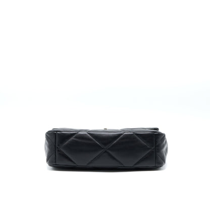 Chanel Medium 19 Bag Goatskin Black Multicolour Hardware (Microchip)