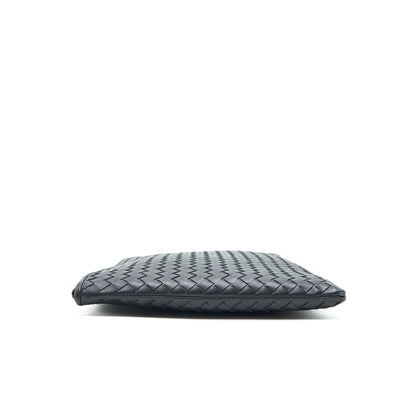 bottega Veneta Intrecciato weave small document case/ clutch
