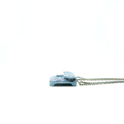 Chanel Pearl Crush phone case with Chain for iPhone 12 pro