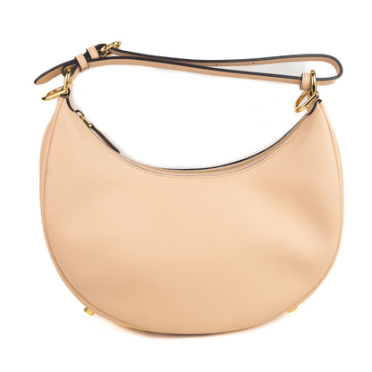Fendi Fendigraphy Small Leather Bag in Pale Pink