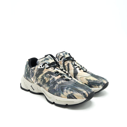 Dior Size 42 Men's Sneakers Grey Multicolour Limited