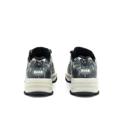 Dior Size 42 Men's Sneakers Grey Multicolour Limited