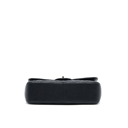 Chanel Jumbo Single Flap Bag Caviar Black SHW