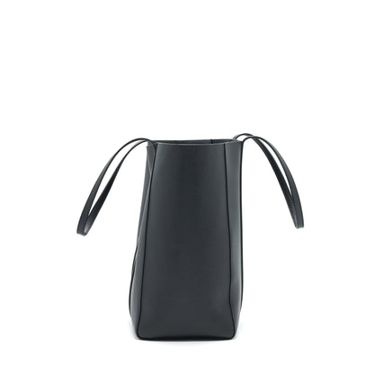 Balenciaga leather shopping Tote Purse Black