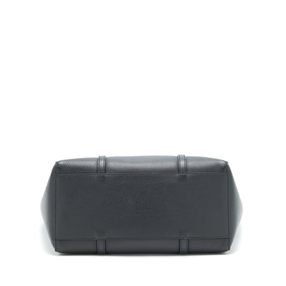 Balenciaga leather shopping Tote Purse Black
