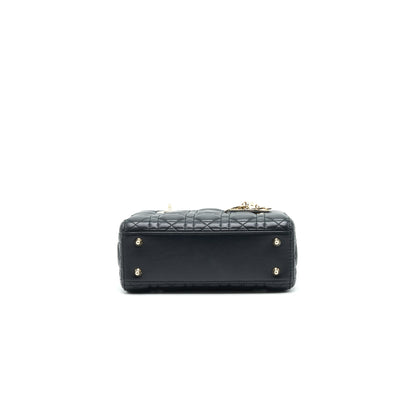 DIOR SMALL LADY DIOR BAG BLACK GHW