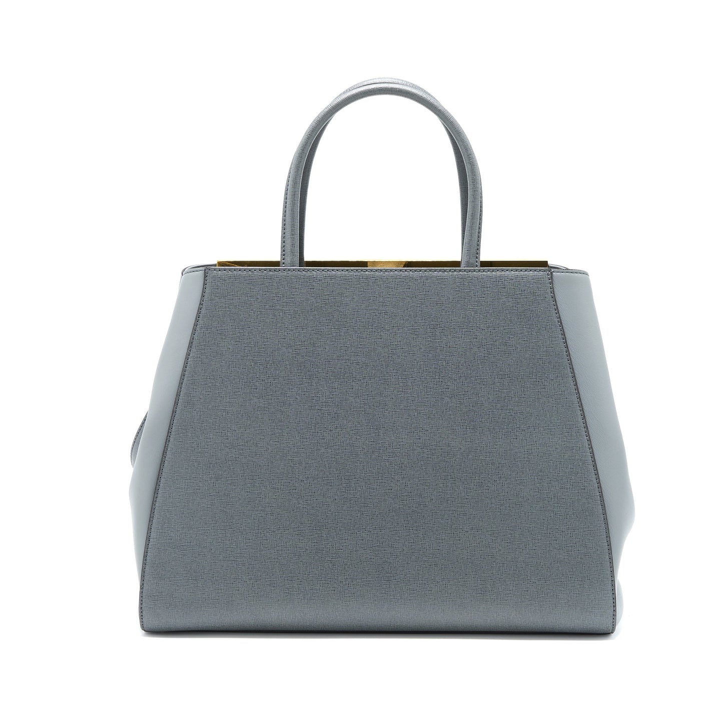Fendi 2 Jours Large Purse Grey