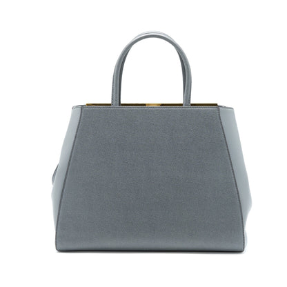 Fendi 2 Jours Large Purse Grey