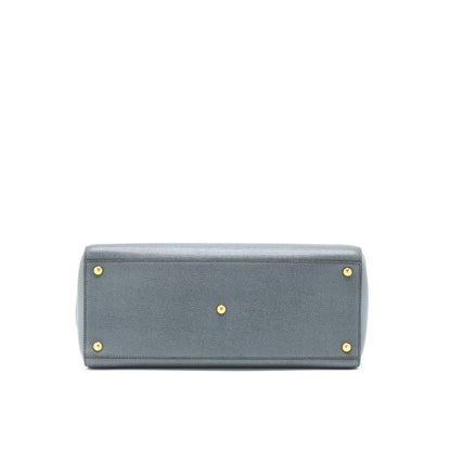 Fendi 2 Jours Large Purse Grey
