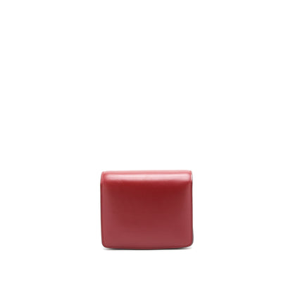 Celine small Classic Box Purse Red with