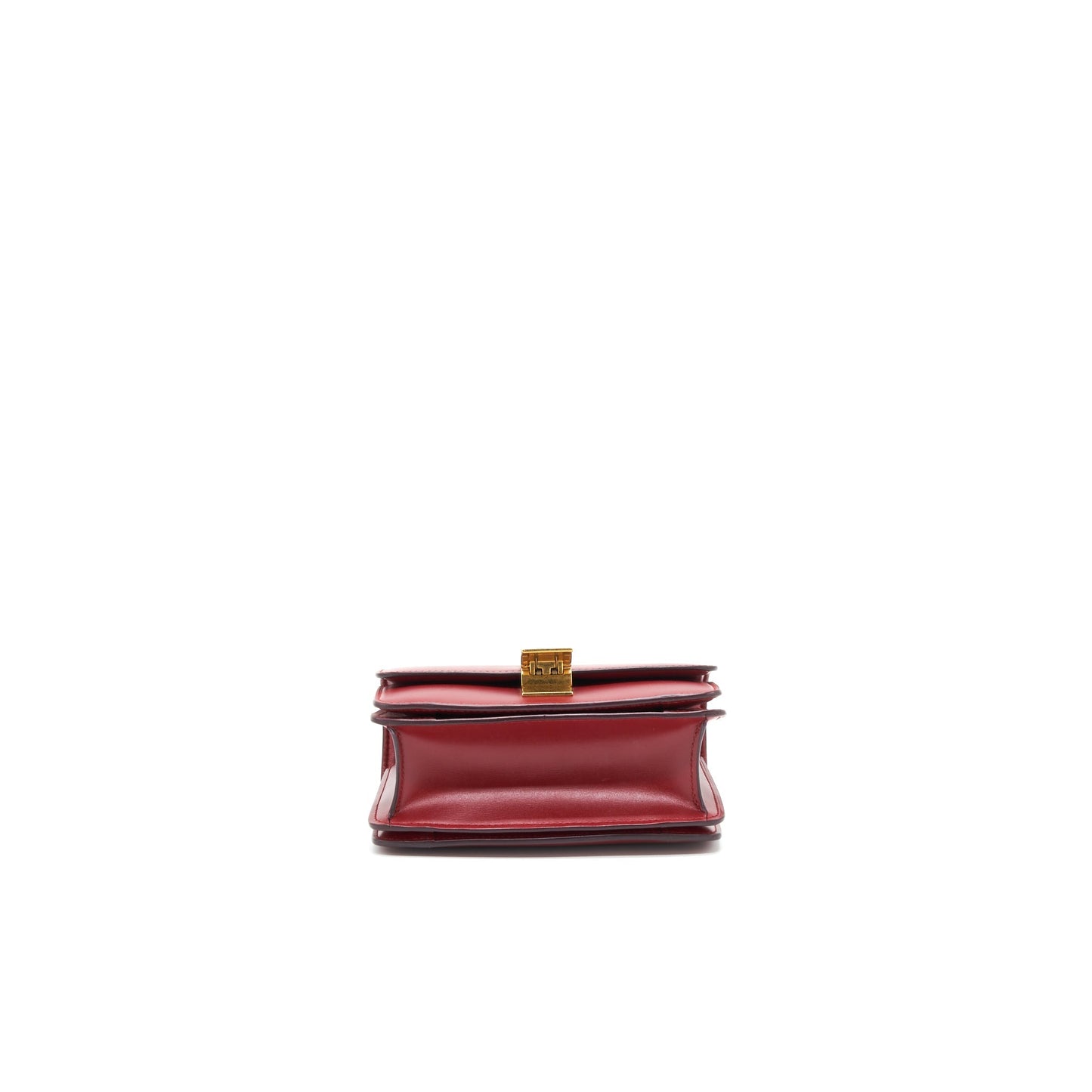 Celine small Classic Box Purse Red with