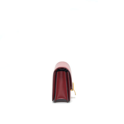Celine small Classic Box Purse Red with
