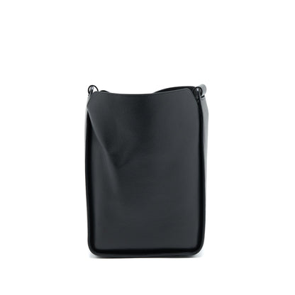 Balenciaga Tool 2.0 North-South Tote Purse Calfskin Black with Black Hardware
