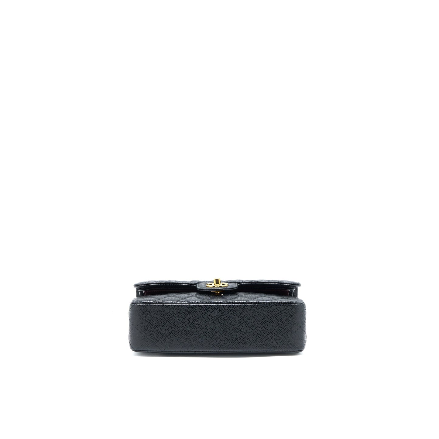 Chanel Small Classic Flap Bag Caviar Black GHW (Microchip)