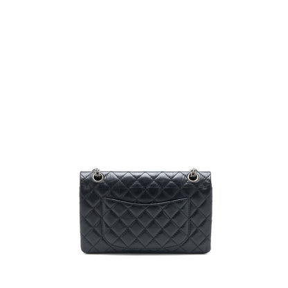 Chanel Small 2.55 225 Reissue Flap Bag Aged Calfskin Black Ruthenium SHW