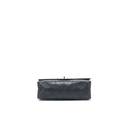 Chanel Small 2.55 225 Reissue Flap Bag Aged Calfskin Black Ruthenium SHW