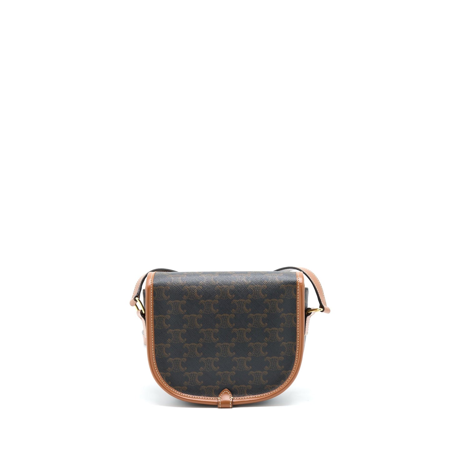 Celine Folco Medium Triomphe Canvas Purse