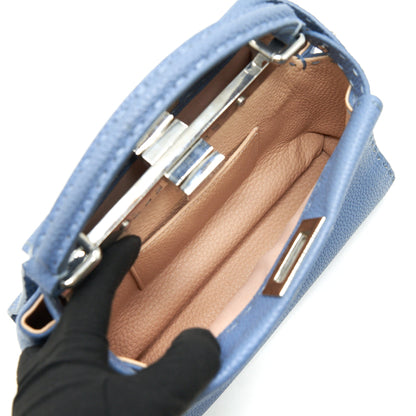FENDI MINI PEEKABOO ICONIC IN BLUE SHW