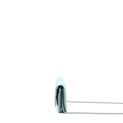 Chanel Wallet On Chain Caviar Light Blue SHW