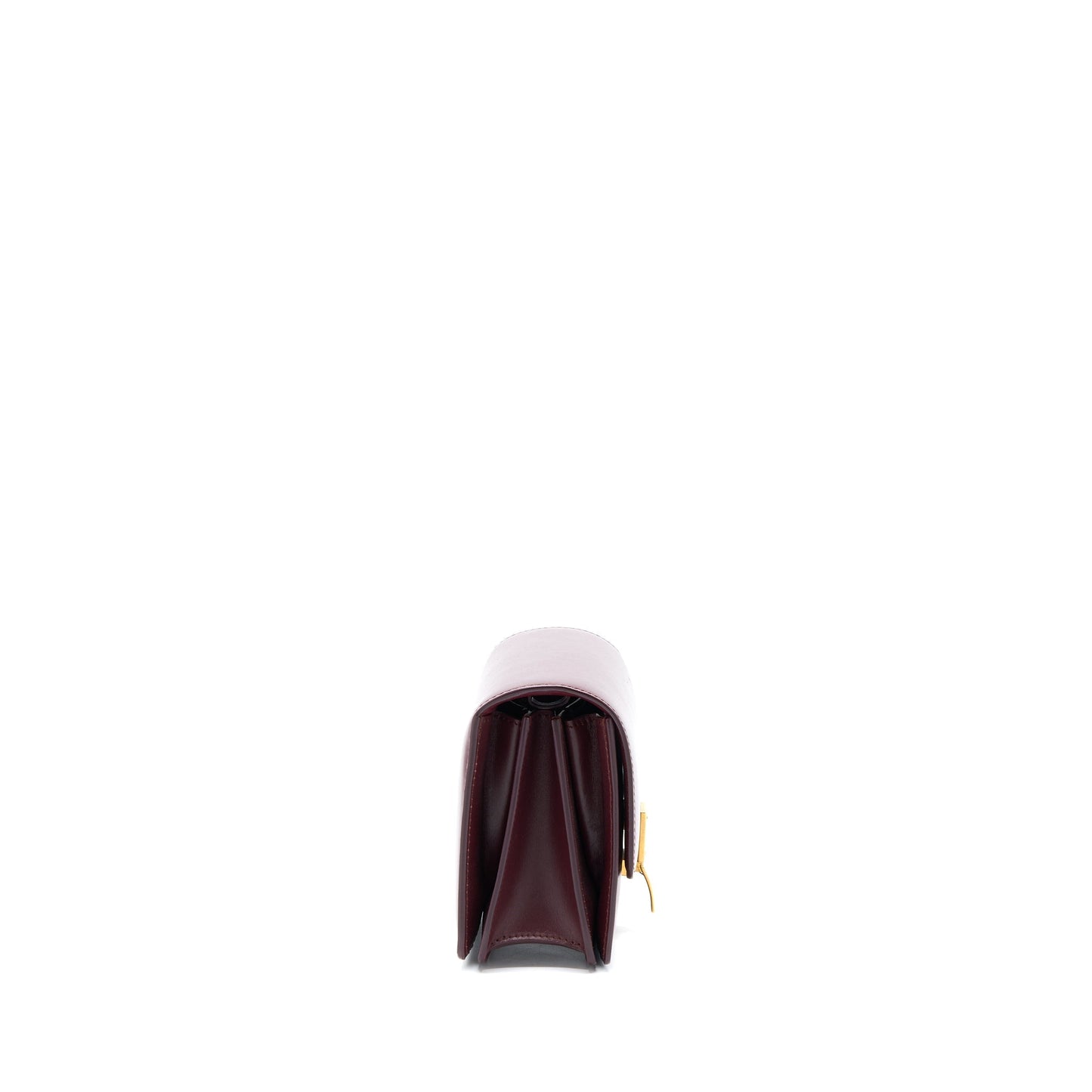 Celine Mini Box Calfskin Burgundy