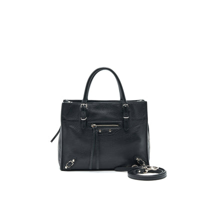 Balenciaga Papier Mini A4 Classic Studs Purse Leather Mini Black