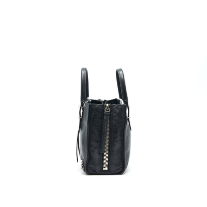 Balenciaga Papier Mini A4 Classic Studs Purse Leather Mini Black