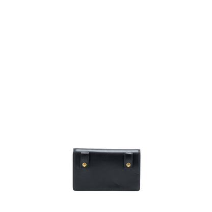 Dior Mini Saddle Belt Purse Calfskin Black