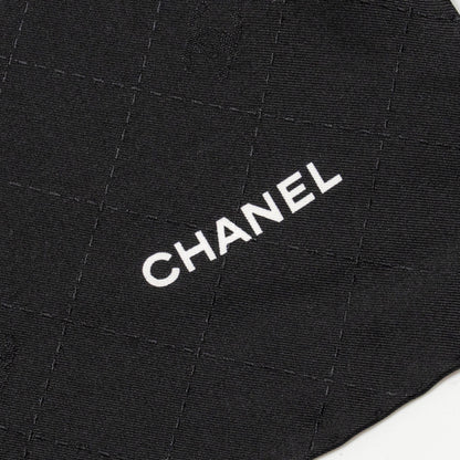 Chanel 90cm Cocoâs Apartment Interlocking CC Logo Silk Scarf Black/Multicolour