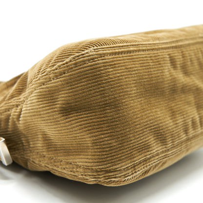 Fendi Vintage Nylon Baguette Bag Light Brown SHW