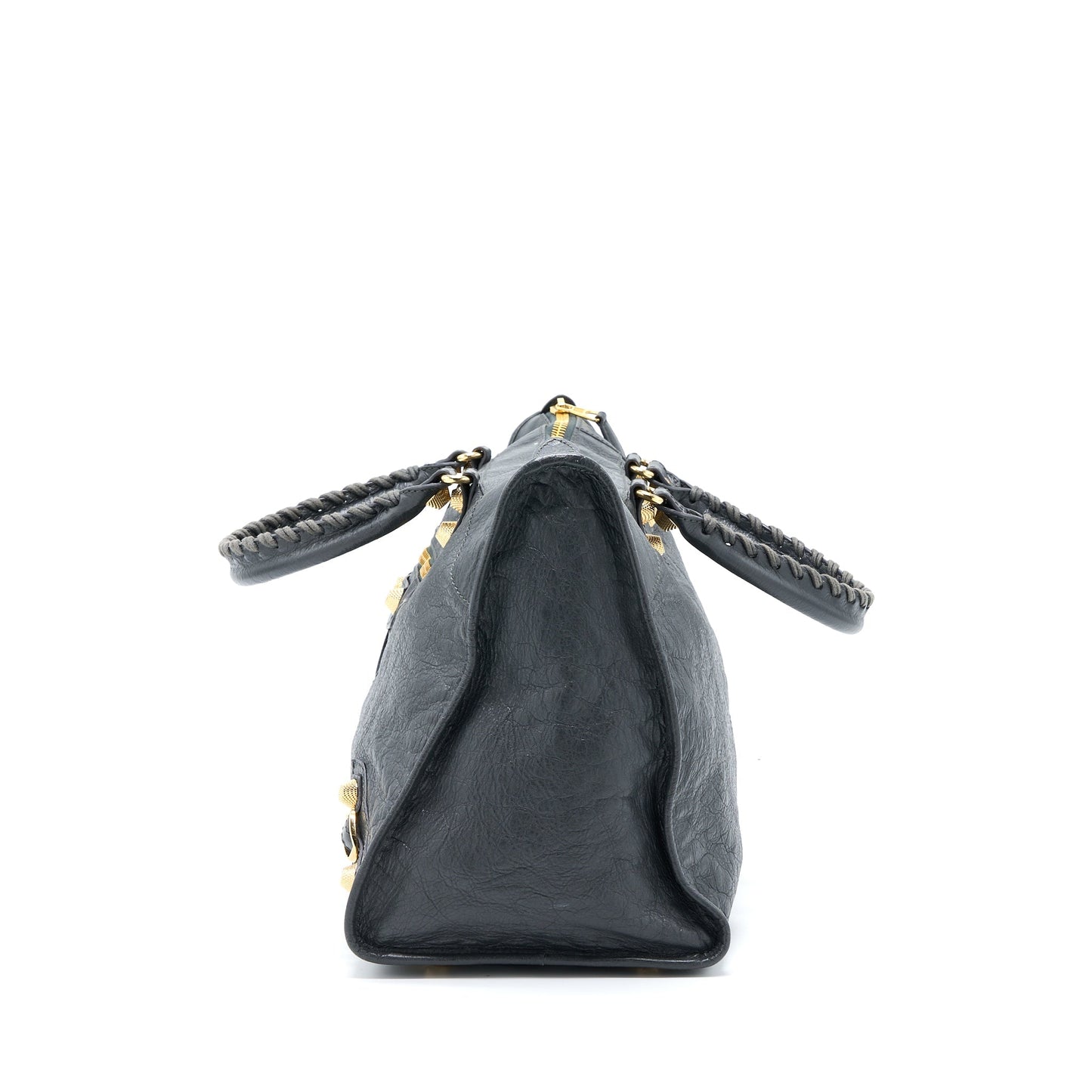 Balenciaga Giant 12 Work City Purse Lambskin Gris Fossile