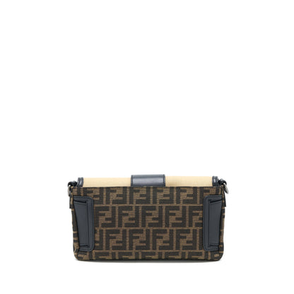 Fendi Regular Baguette Purse Jacquard Canvas Multicolour