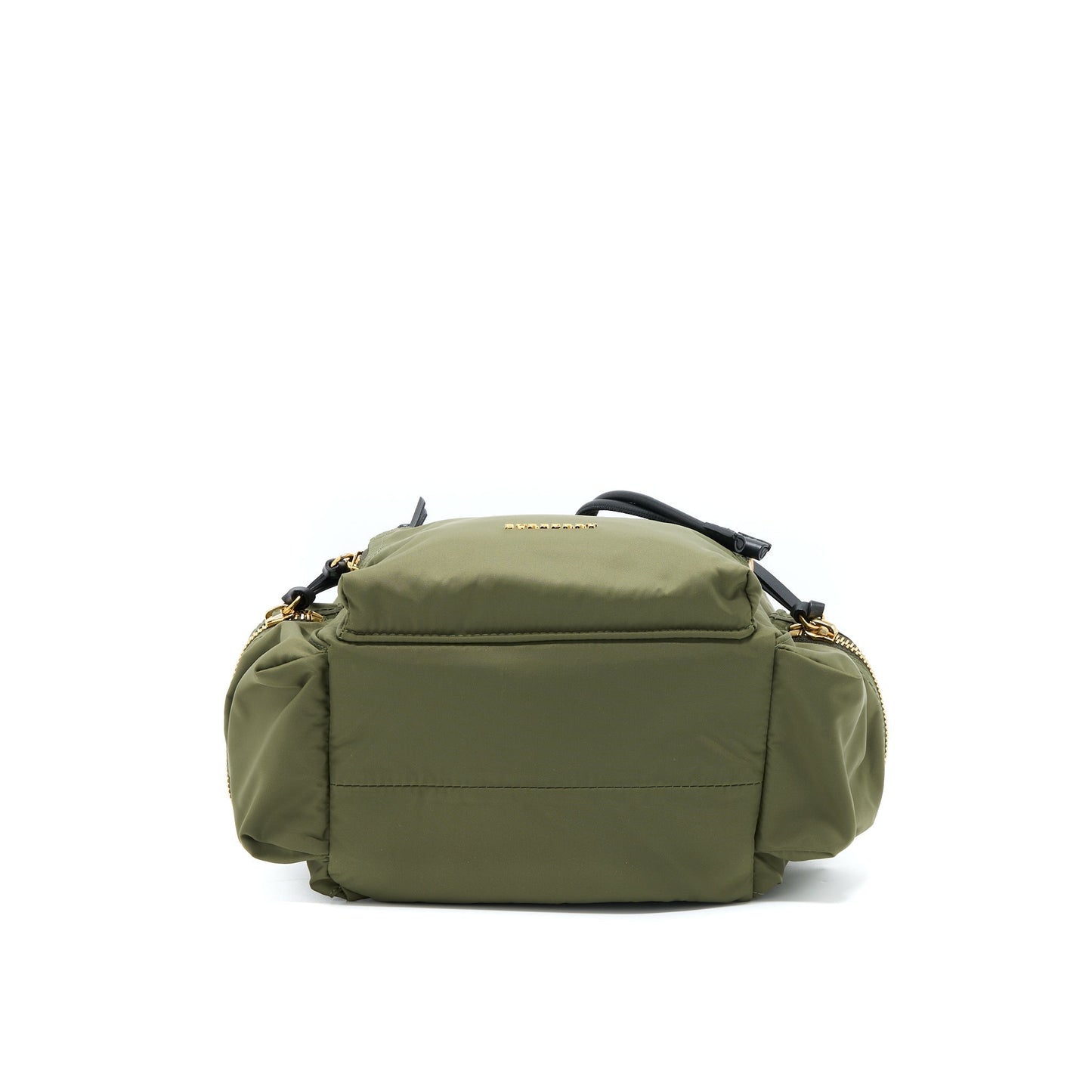 Burberry Medium Rucksack Backpack Nylon Olive Green