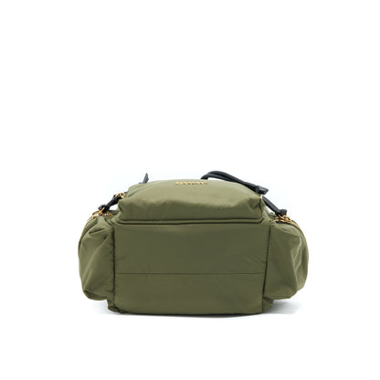 Burberry Medium Rucksack Backpack Nylon Olive Green