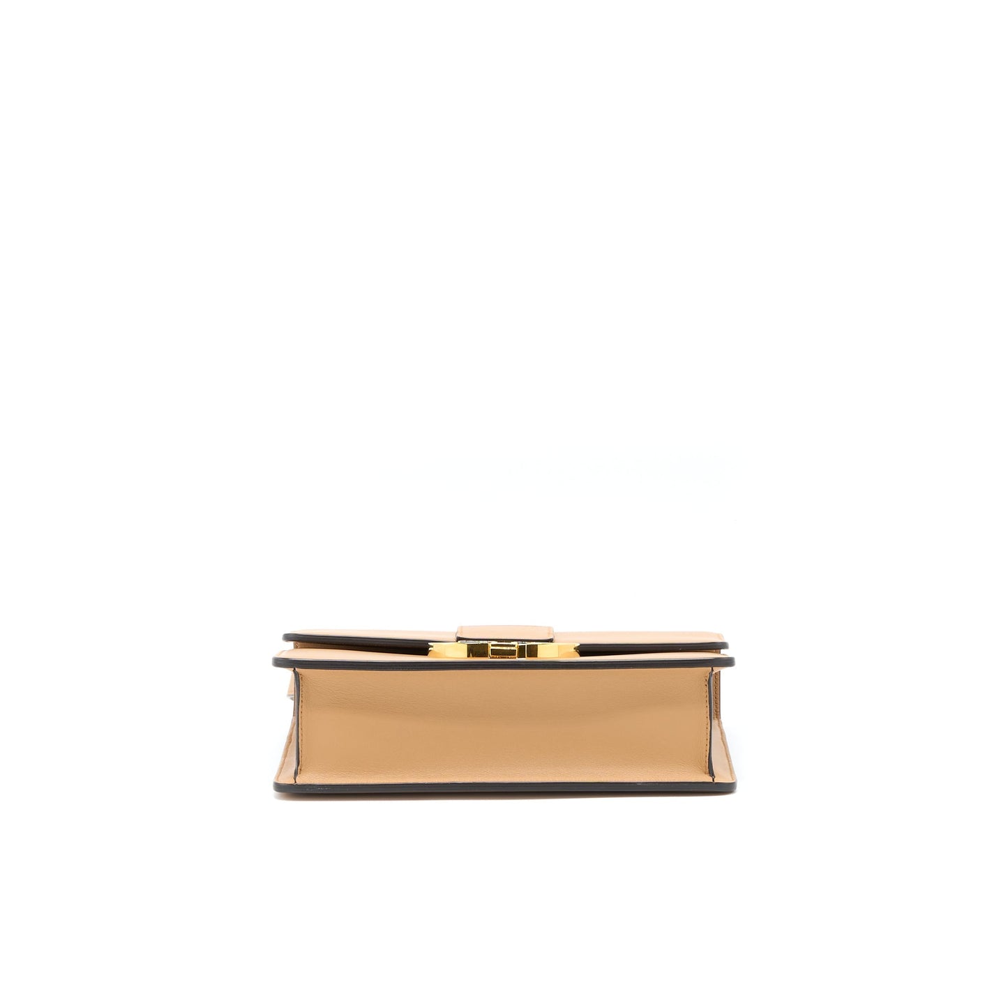 Dior 30 Montaigne Medium Purse Calfskin Dark Beige