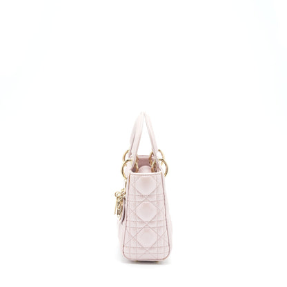 Dior Mini Lady Dior Lambskin Pink