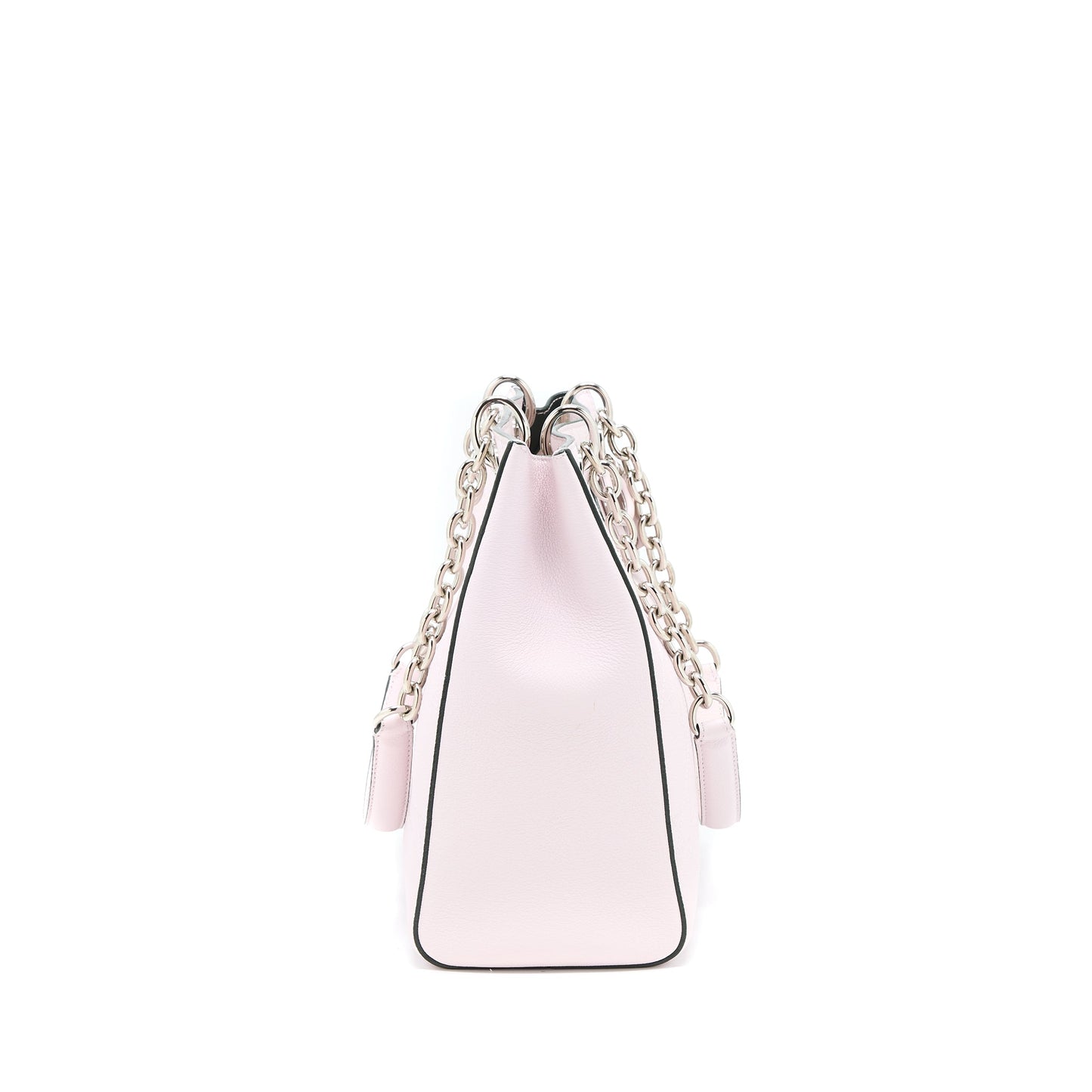Dior Tote Purse Calfskin Light Pink